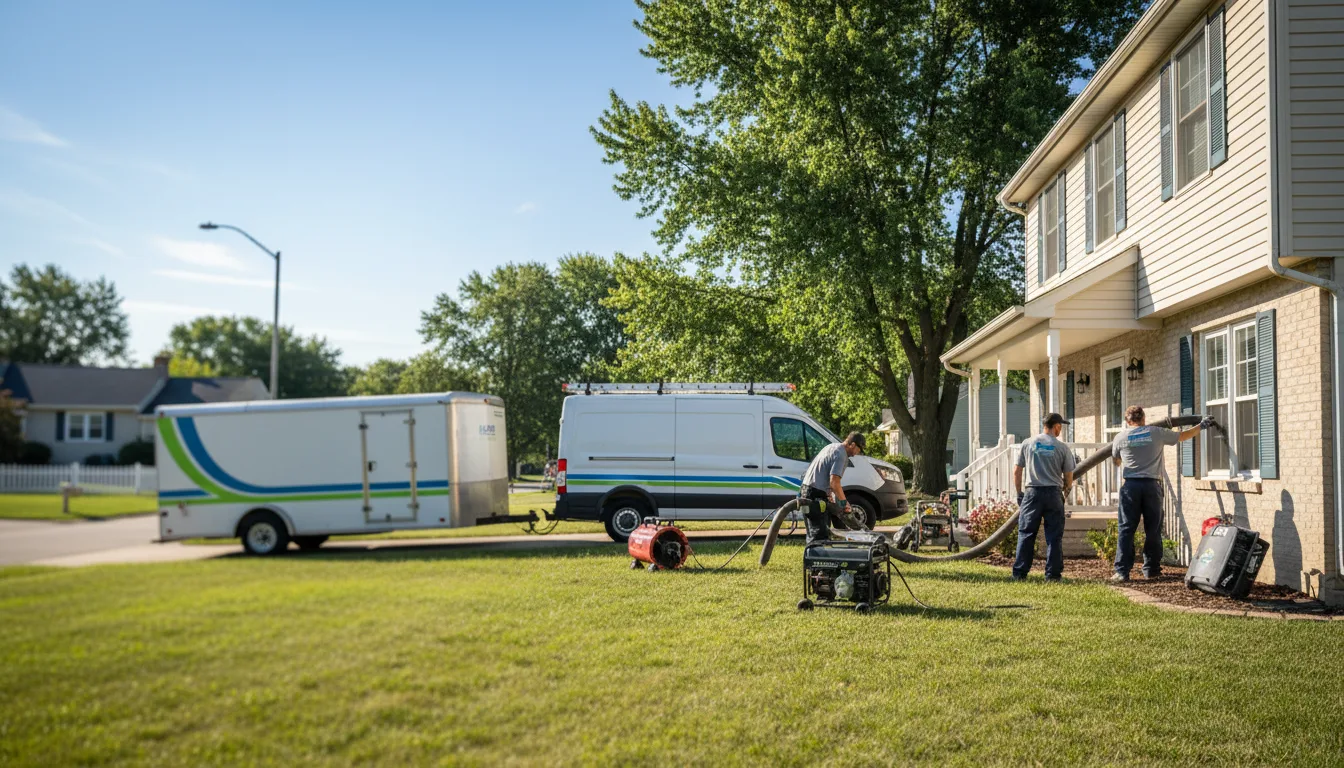 Flooded Basement Restoration And Cleanup With Repair in Nahma, MI near me